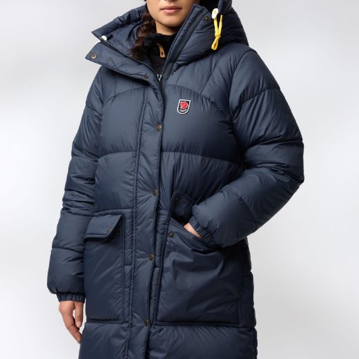 Bilde av Fjällräven Expedition Long Down Parka W 560 Navy