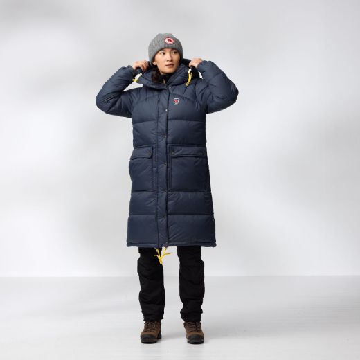 Bilde av Fjällräven Expedition Long Down Parka W 560 Navy