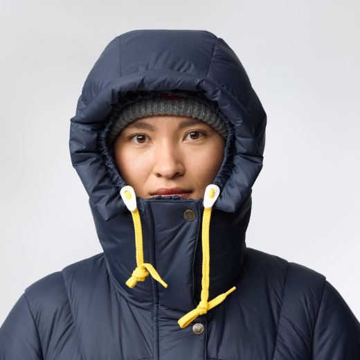 Bilde av Fjällräven Expedition Long Down Parka W 560 Navy