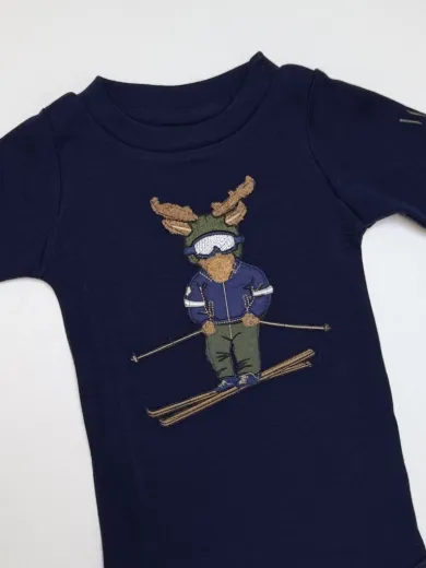 Bilde av WoolLand Høvringen body BlueInk