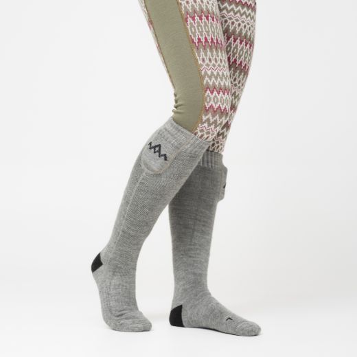  Heat Experience  Heated Everyday Socks w/bat V2 HEES041GR Fjellklar Sport 6