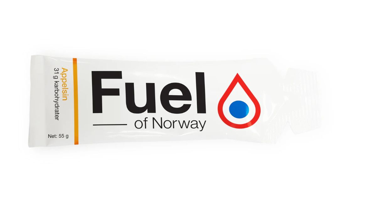  Fuel of Norway Energigel 55 g Appelsin 4031 Fjellklar Sport 1