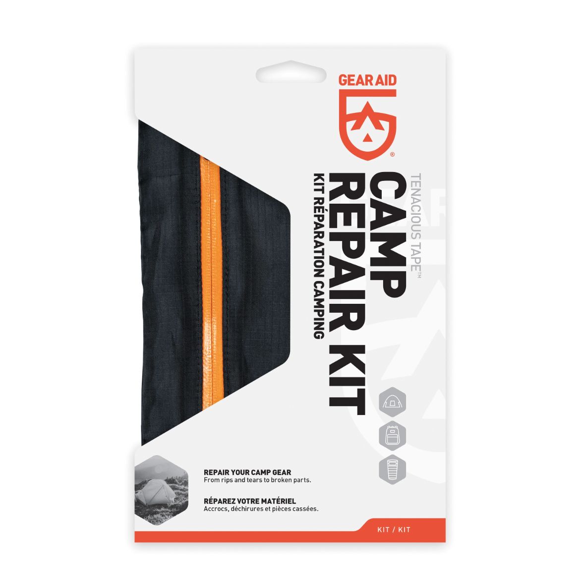  GEAR AID  Ga Tenacious Tape® Camp Repair Kit 80100 Fjellklar Sport 1